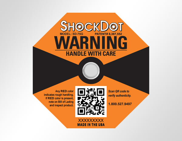 Shock Dot 防震动标签